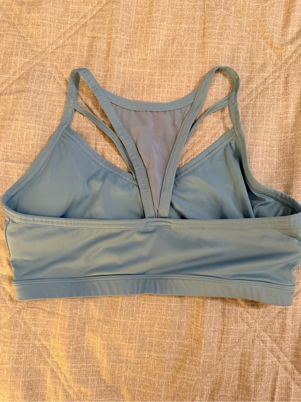 Gymshark Sky Blue Double-Strap Sports Bra - Picture 2 of 2
